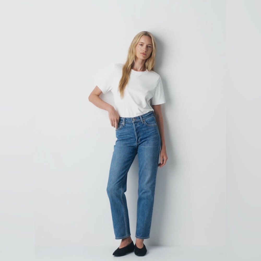 Denim Forum Arlo Straight Jeans Size 28/28